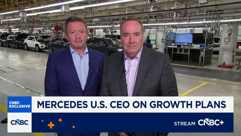 Mercedes-Benz USA CEO: Auto market environment is 'a little tougher than we anticipated' this year