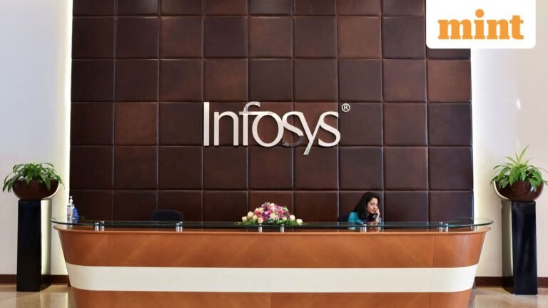 Infosys share price drops 3% to lowest level since April 2023; m-cap slips below  ₹5 lakh crore