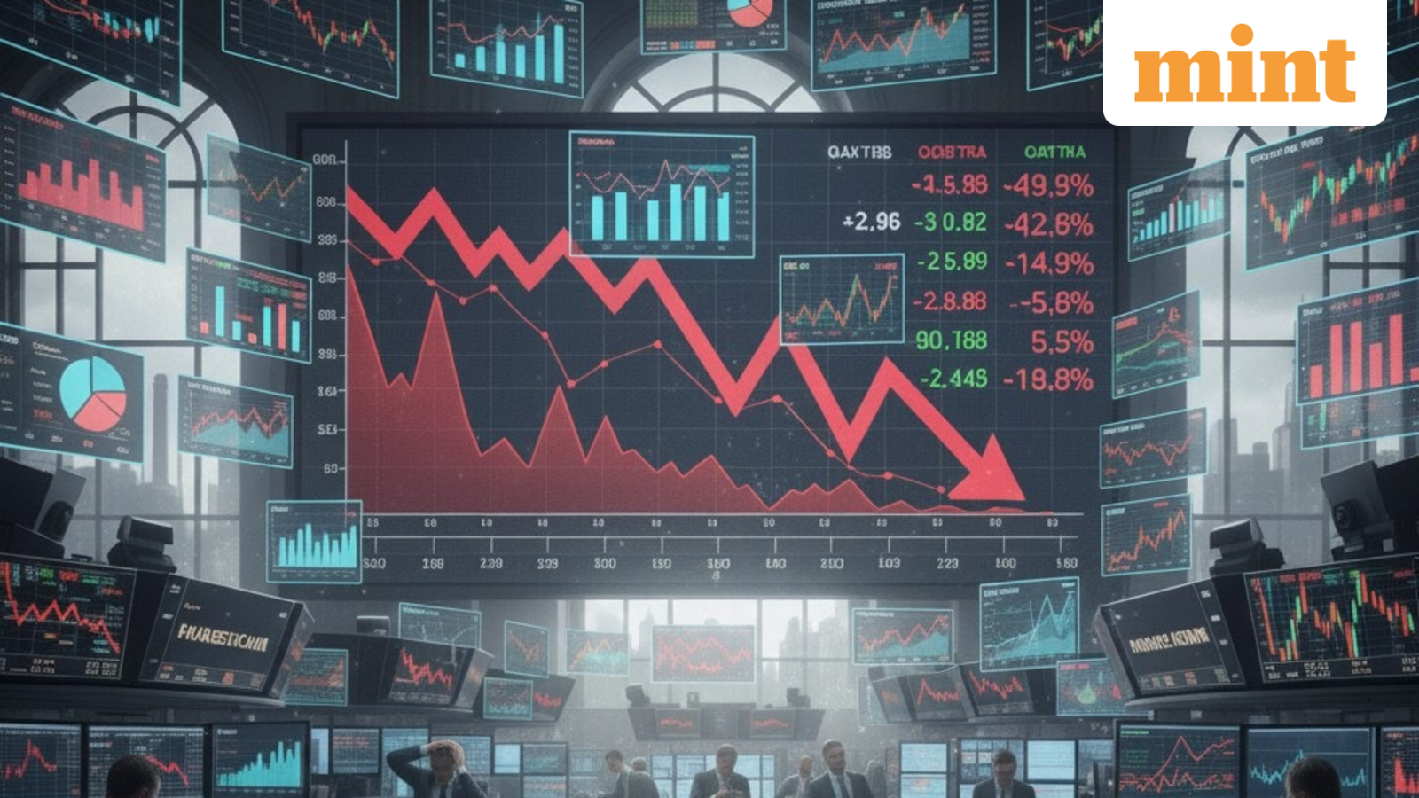 Sensex crashes 1,100 points, investors lose  ₹3 lakh crore in a day— Why did the stock market fall? Explained