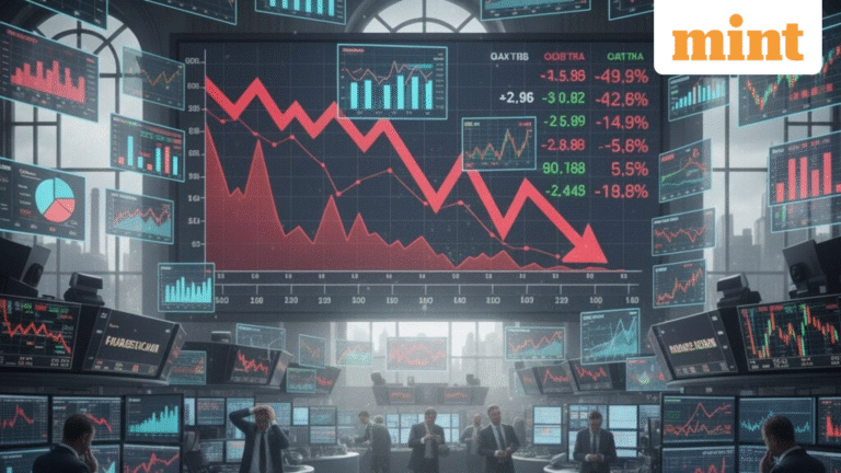 Sensex crashes 4,350 points for the week, investors lose  ₹20 lakh crore. Key factors behind the market selloff explained | Stock Market News