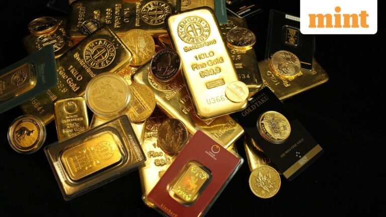 Gold, silver rates today: Comex gold drops $80/oz; silver down $4.70 as US Fed rate-cut hopes fade