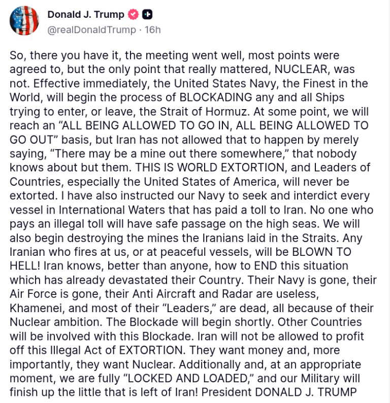 Bitcoin Surfs $70,000 as Markets Weather New Hormuz Oil Route Blockade