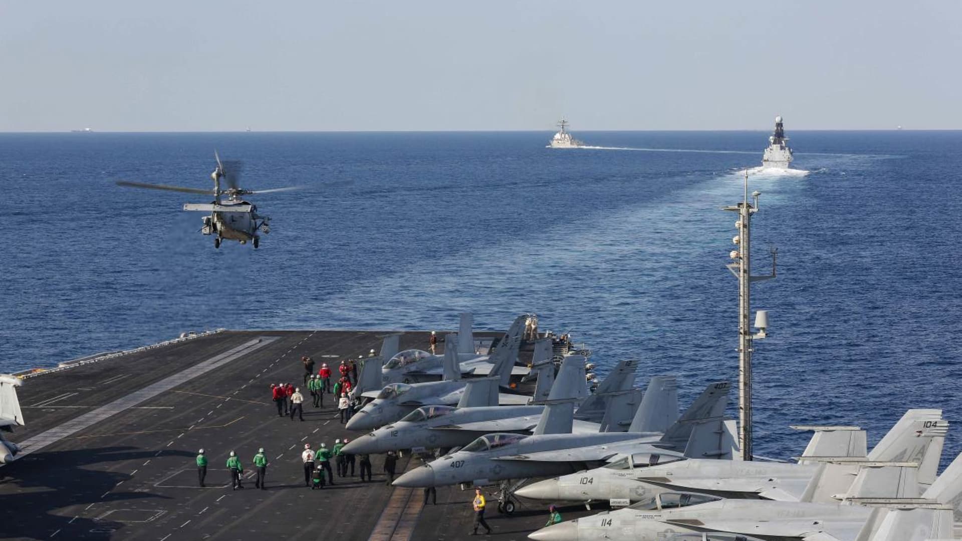 U.S. says Hormuz blockade 'fully implemented,' while signaling diplomatic off-ramp for Iran