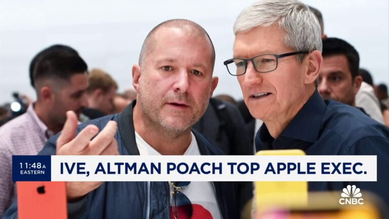 Apple's former design chief Jony Ive and OpenAI to work on AI devices