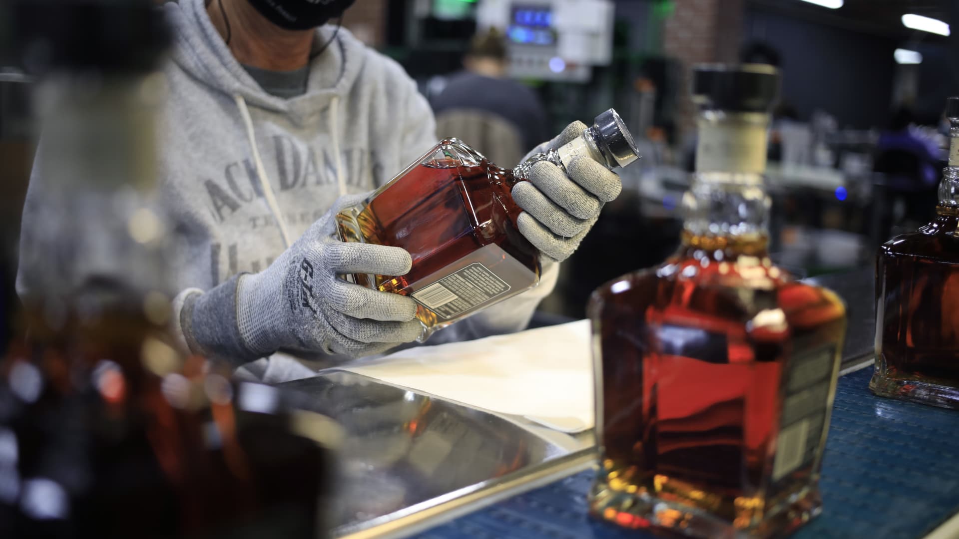 Stocks making the biggest moves midday: Meta Platforms, Brown-Forman, Amazon, Marvell & more