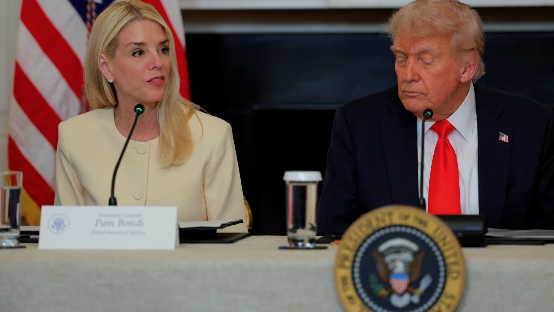 Trump told Attorney General Pam Bondi she will soon be removed, MS Now reports