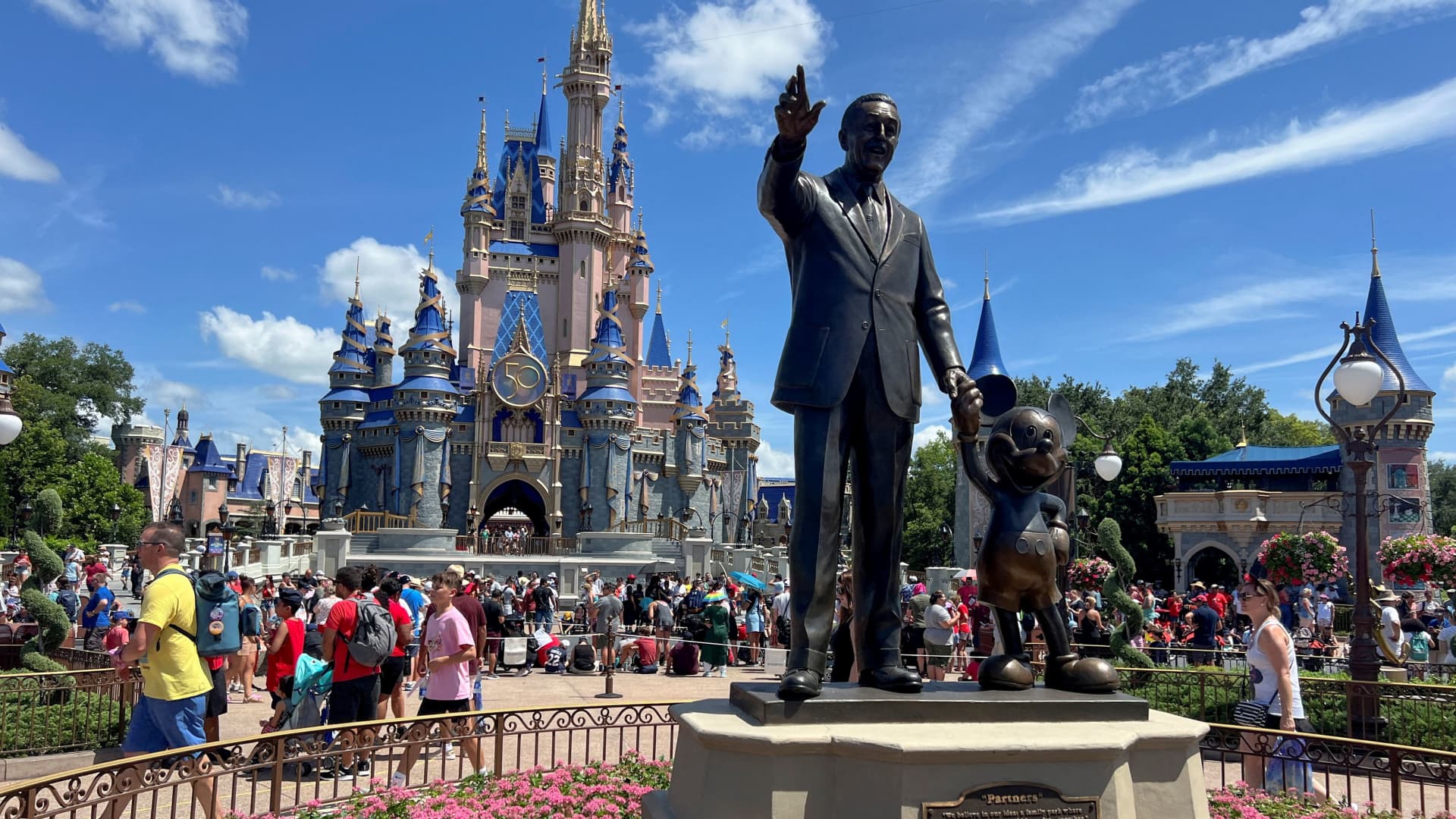 Disney shares are trading at a discount. Raymond James says it's time to buy