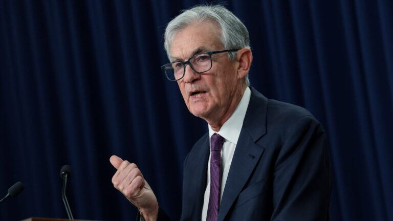 Jerome Powell says he will continue to serve as a Fed governor even after chairmanship ends