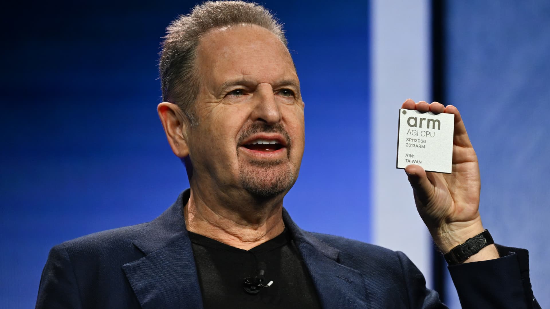 We're raising our price target on chipmaker Arm after its blistering rally