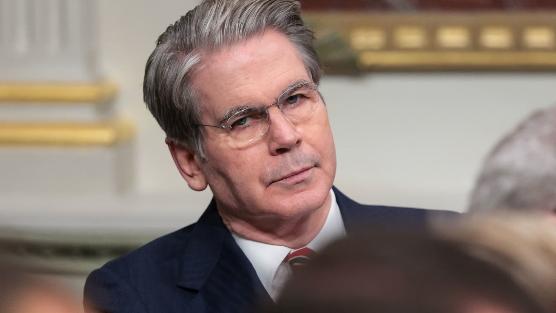 Treasury Secretary Bessent now says it's OK for the Fed to wait to lower rates amid oil surge