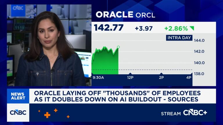 Oracle laying off 'thousands' of employees, sources