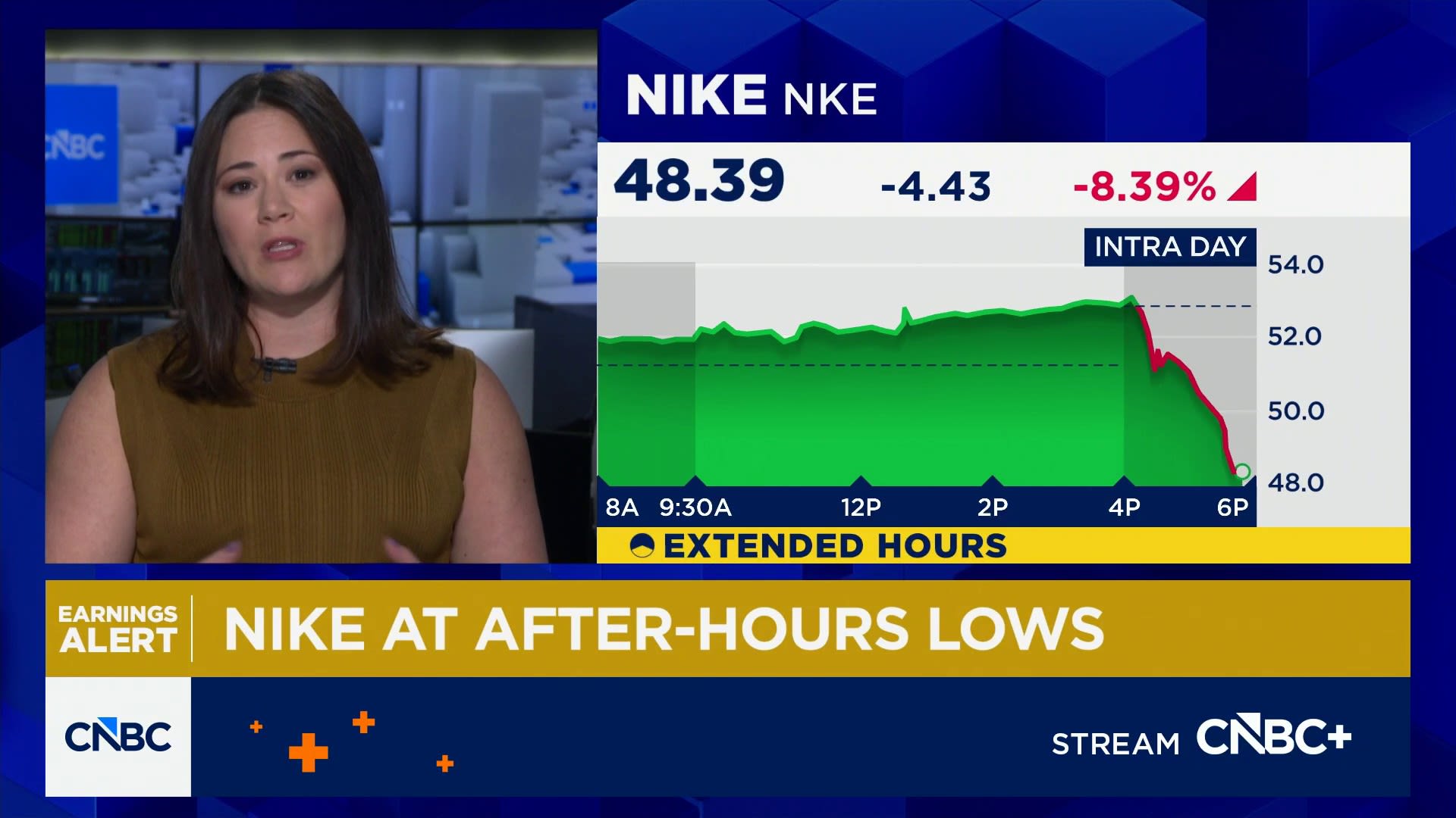 Nike CFO: Expect sales down low-single digits from now through end of 2026
