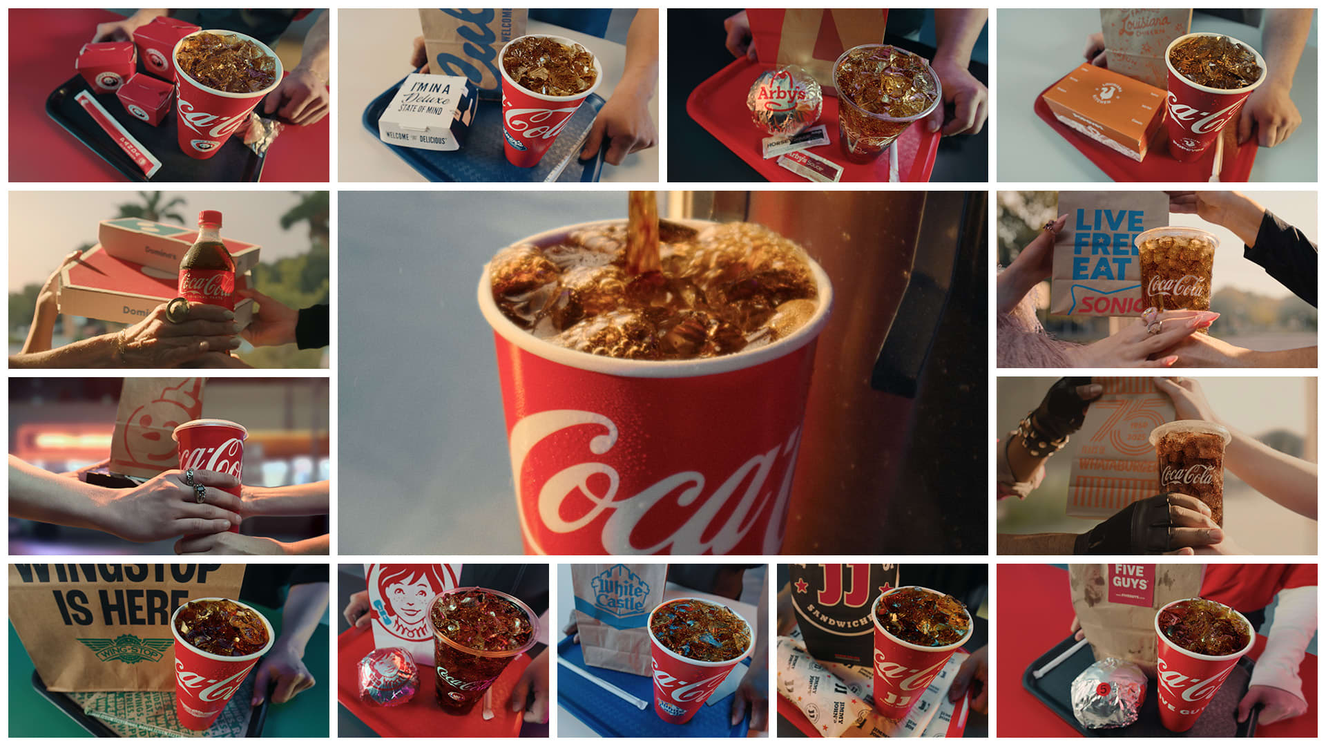Coca-Cola unveils ad campaign with 13 restaurant chains to boost drink sales as diner traffic falls