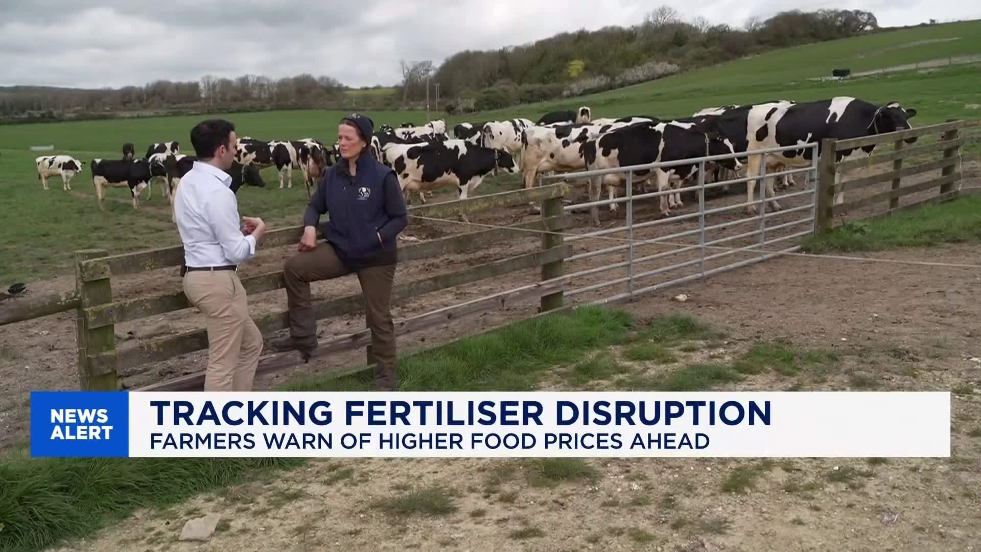 Farmers face price rises due to fertilizer shortage