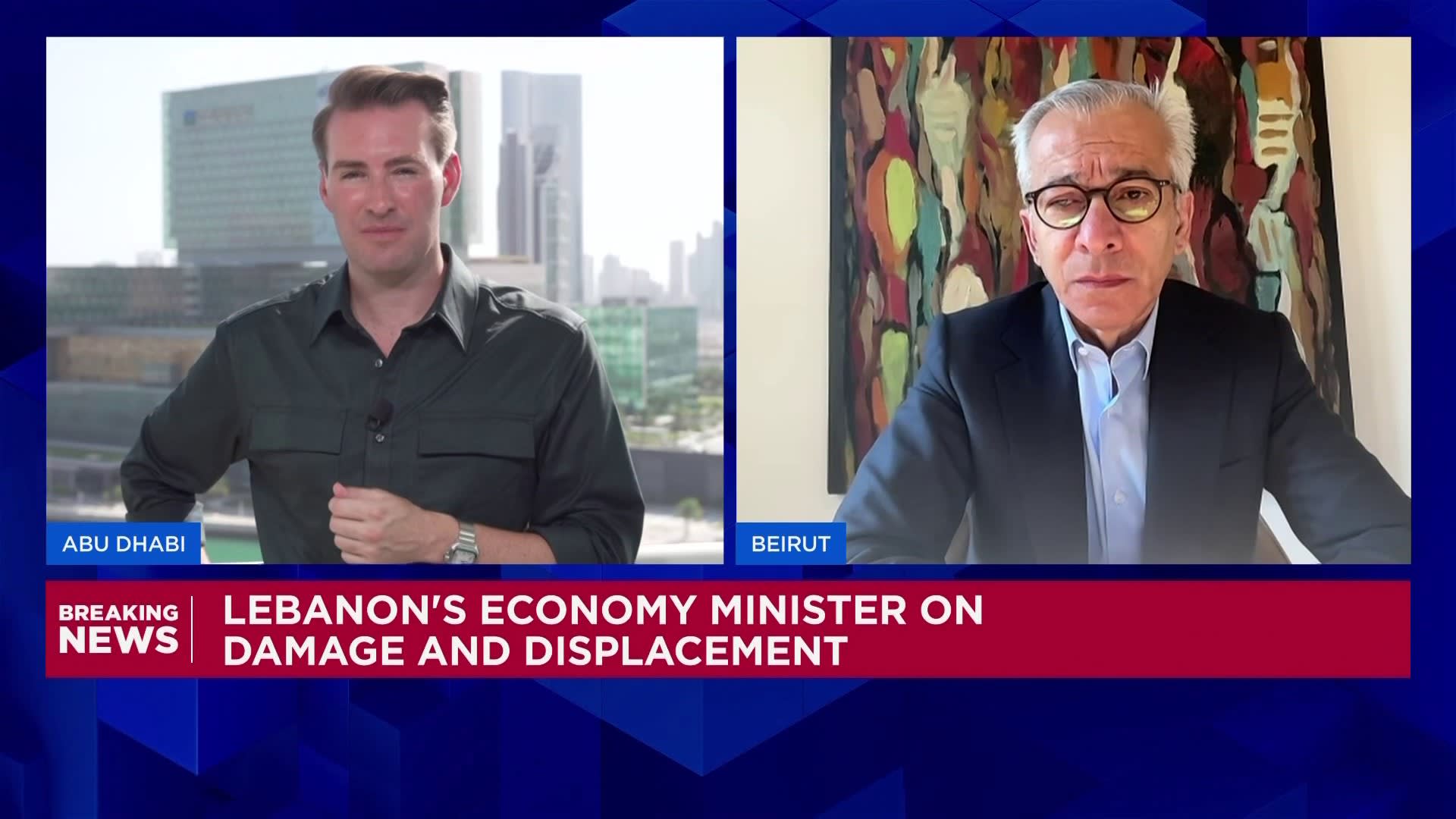 Lebanon's Economy Minister reacts to Iran ceasefire