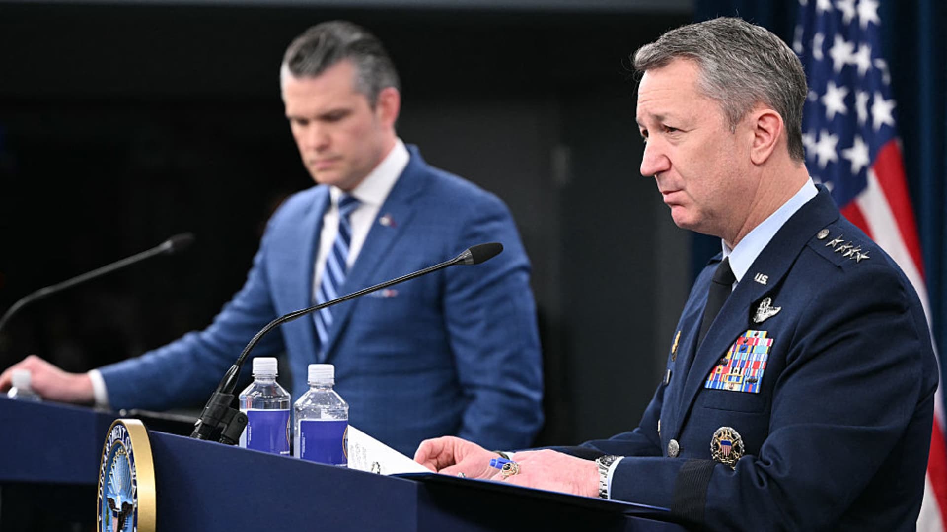 First ships pass Strait of Hormuz since Trump-Iran ceasefire, but traffic remains low amid confusion