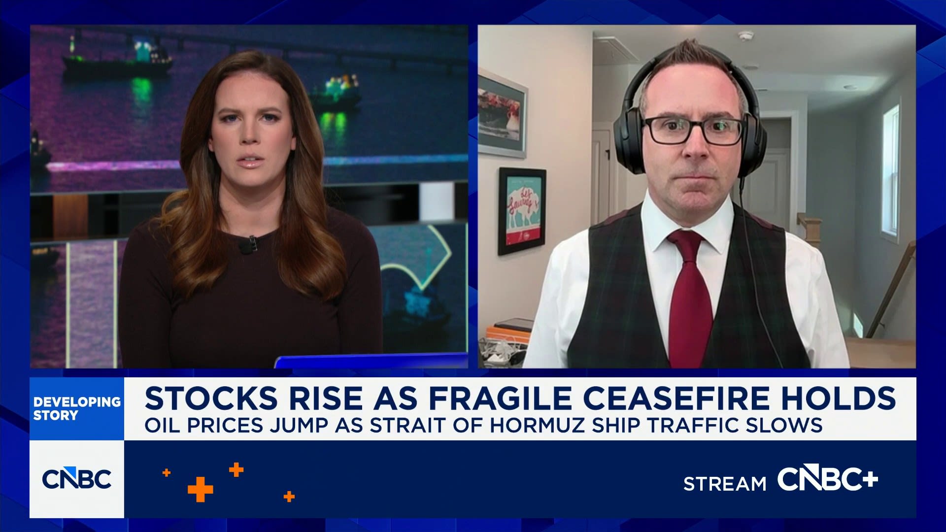 Strait of Hormuz remains closed until further developments with Iran, says Kpler's Matt Smith