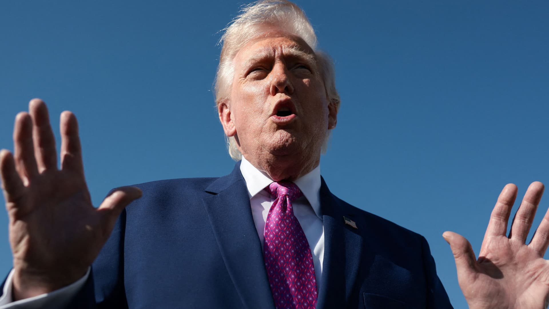 Trump says U.S. struck and seized Iranian-flagged cargo ship in Gulf of Oman