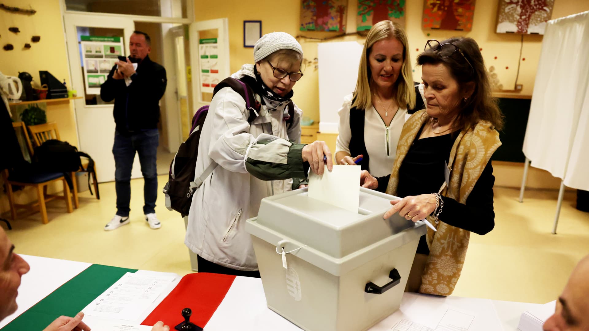 Hungarians vote in landmark election closely watched by EU, Russia, U.S.