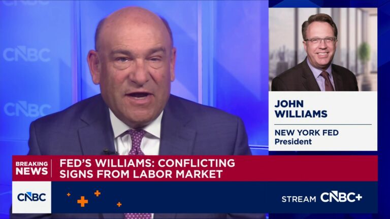 New York Fed President Williams worries war will slow growth, aggravate inflation