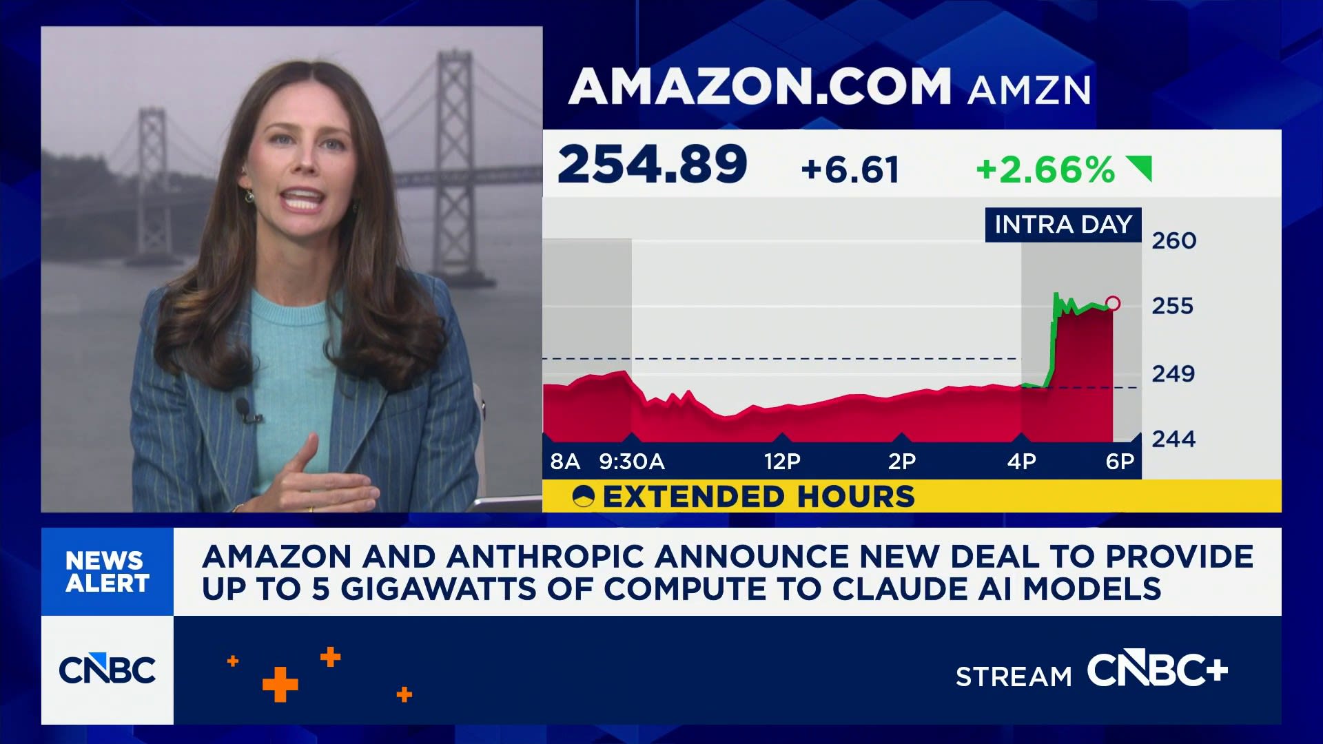 Amazon and Anthropic announce new deal to provide up to 5 gigawatts of compute to Claude AI models