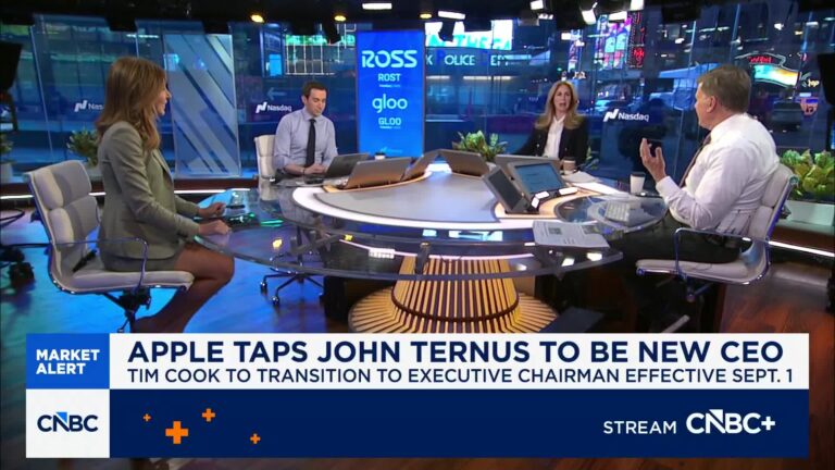 Apple taps John Ternus as CEO to replace Tim Cook, who will become chairman