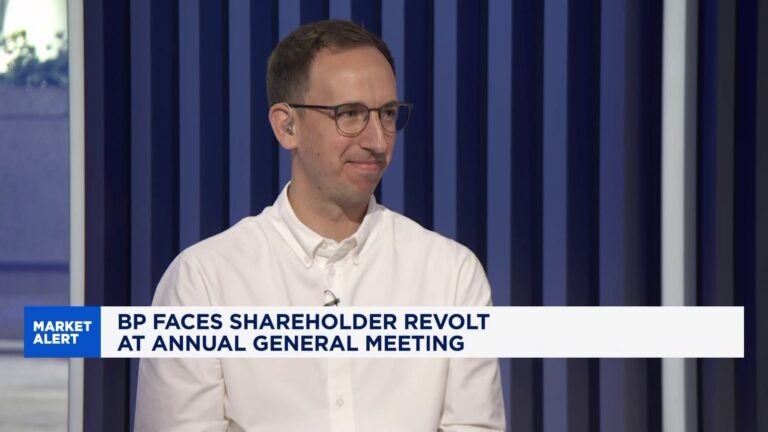 BP board suffers investor rebellion over climate and governance issues at AGM