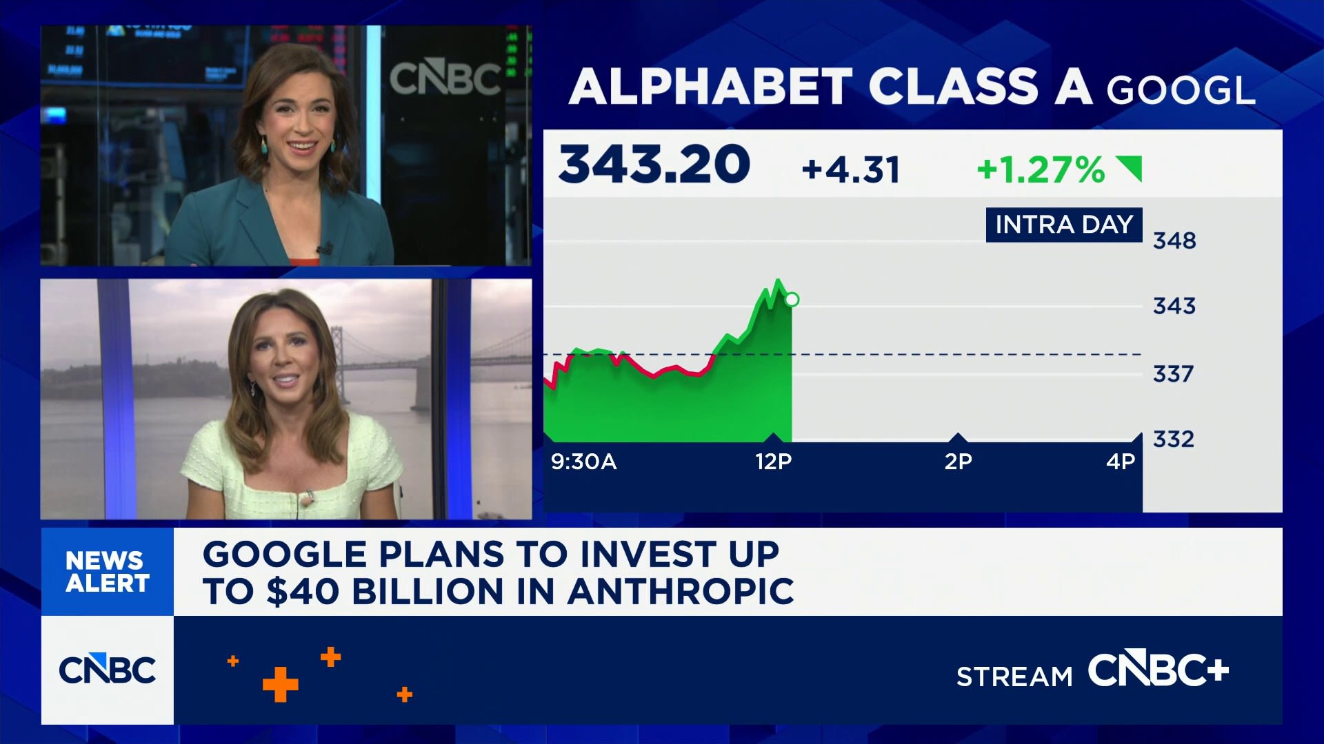 Google plans $40 billion Anthropic investment as AI compute race intensifies