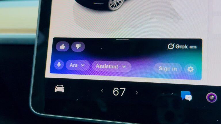 Trying out xAI's Grok chatbot in a Tesla while driving in New York City
