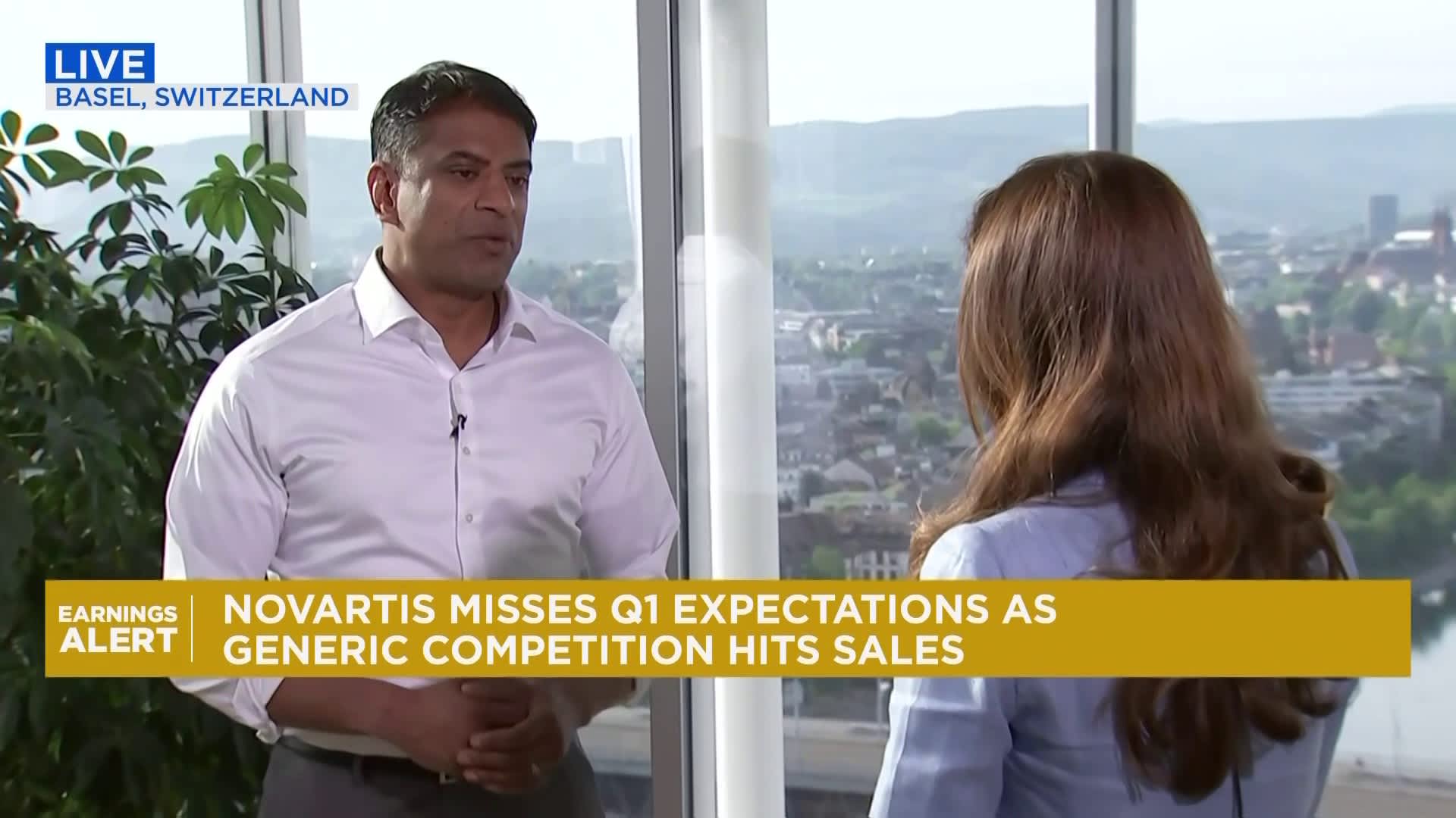 Novartis CEO: We knew these first two quarters would be bumpy