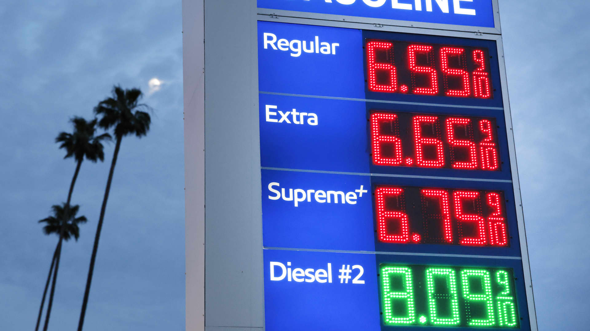 California gas prices hit $6 per gallon as fuel costs jump nearly 30 cents in a week across the U.S.