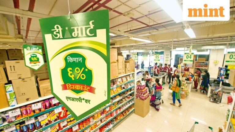 DMart share price falls after Emkay Global assigns ‘Sell’ rating; sees 16% downside potential
