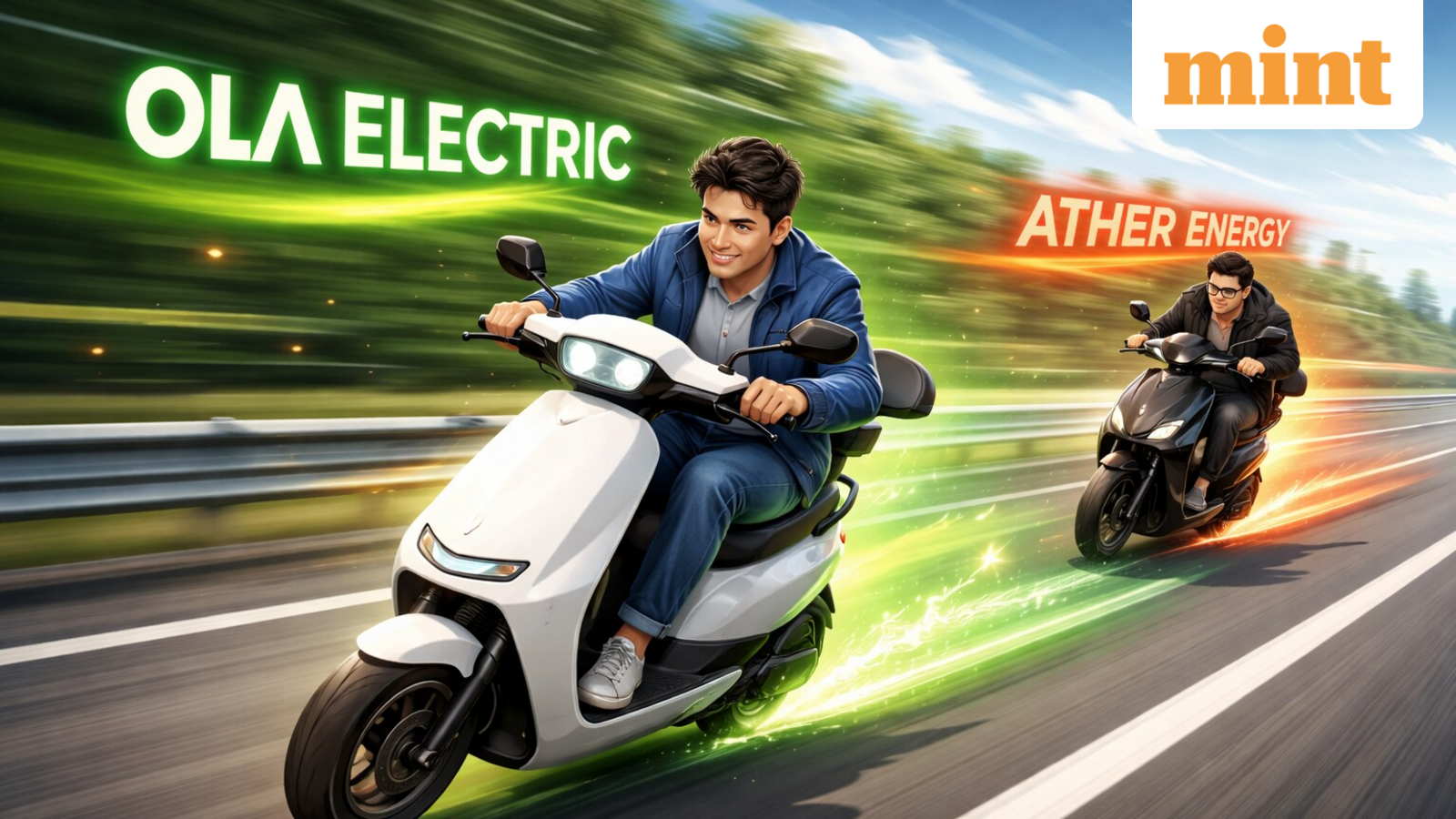 Ola Electric shares surge 70% in April on sales revival. Are they a better bet than rival Ather?