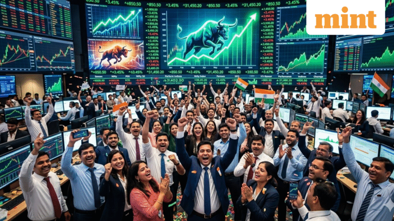 Sensex jumps 1,264 points, Nifty 50 ends above 24,200; investors earn  ₹9 lakh crore in a day