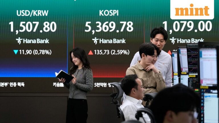 Asian markets gain; Kospi jumps over 3%, Nikkei up 1%; Hong Kong, Singapore markets closed for Good Friday holiday