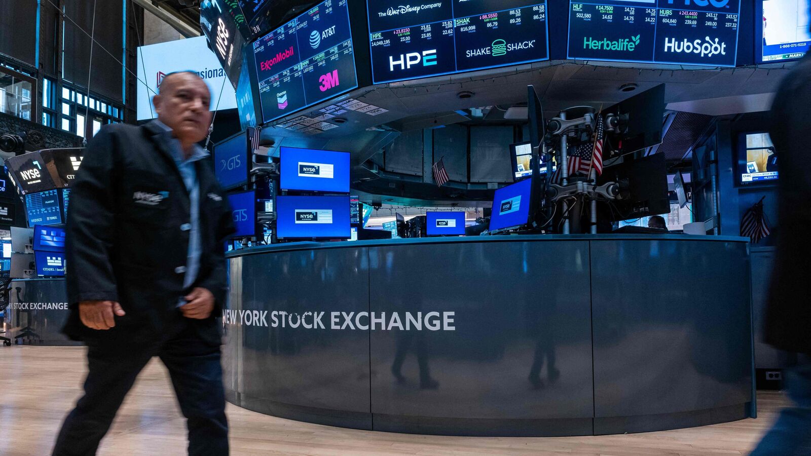 Wall Street sinks as crude surges after Trump’s aggressive  comments on Iran, Exxon Mobil &amp; Chevron rise over 2% each