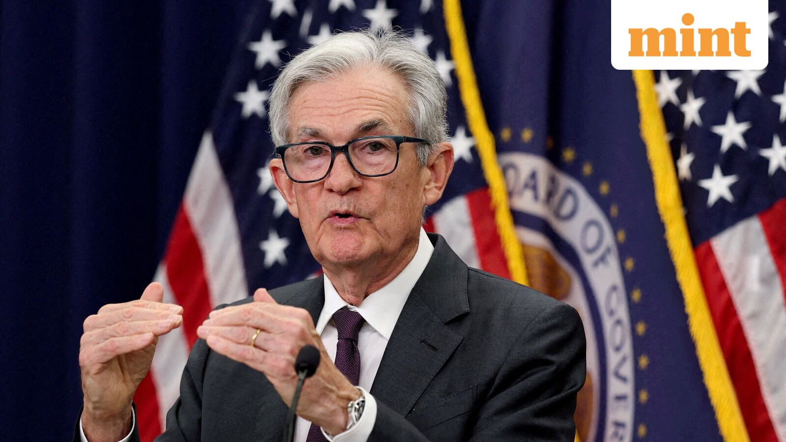 Jerome Powell plans to remain on US Fed's board after term as chariman ends next month