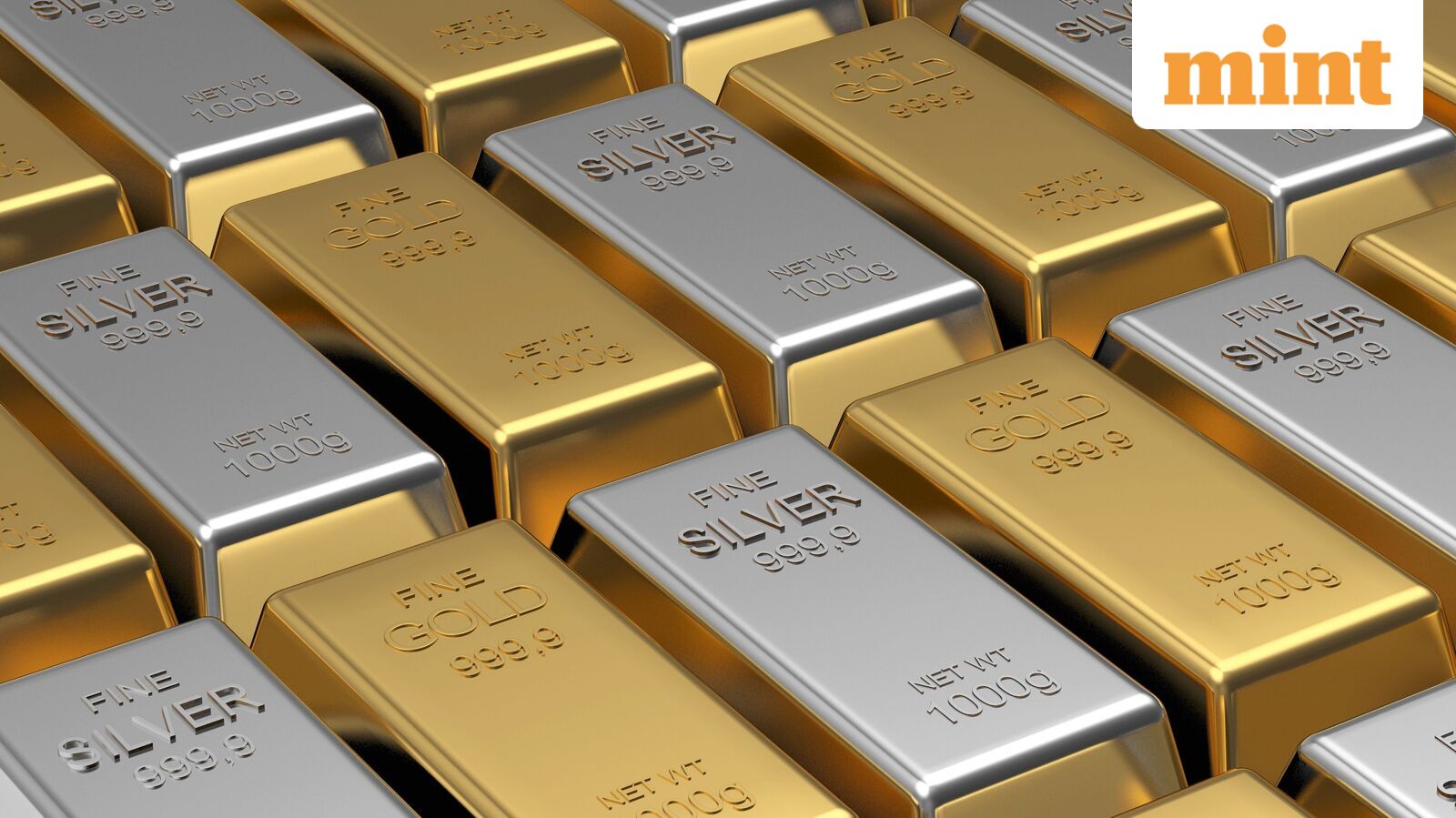 Gold, silver rates today: Comex gold drops $233/oz; silver falls $6.4/oz as Trump signals escalation in Iran conflict