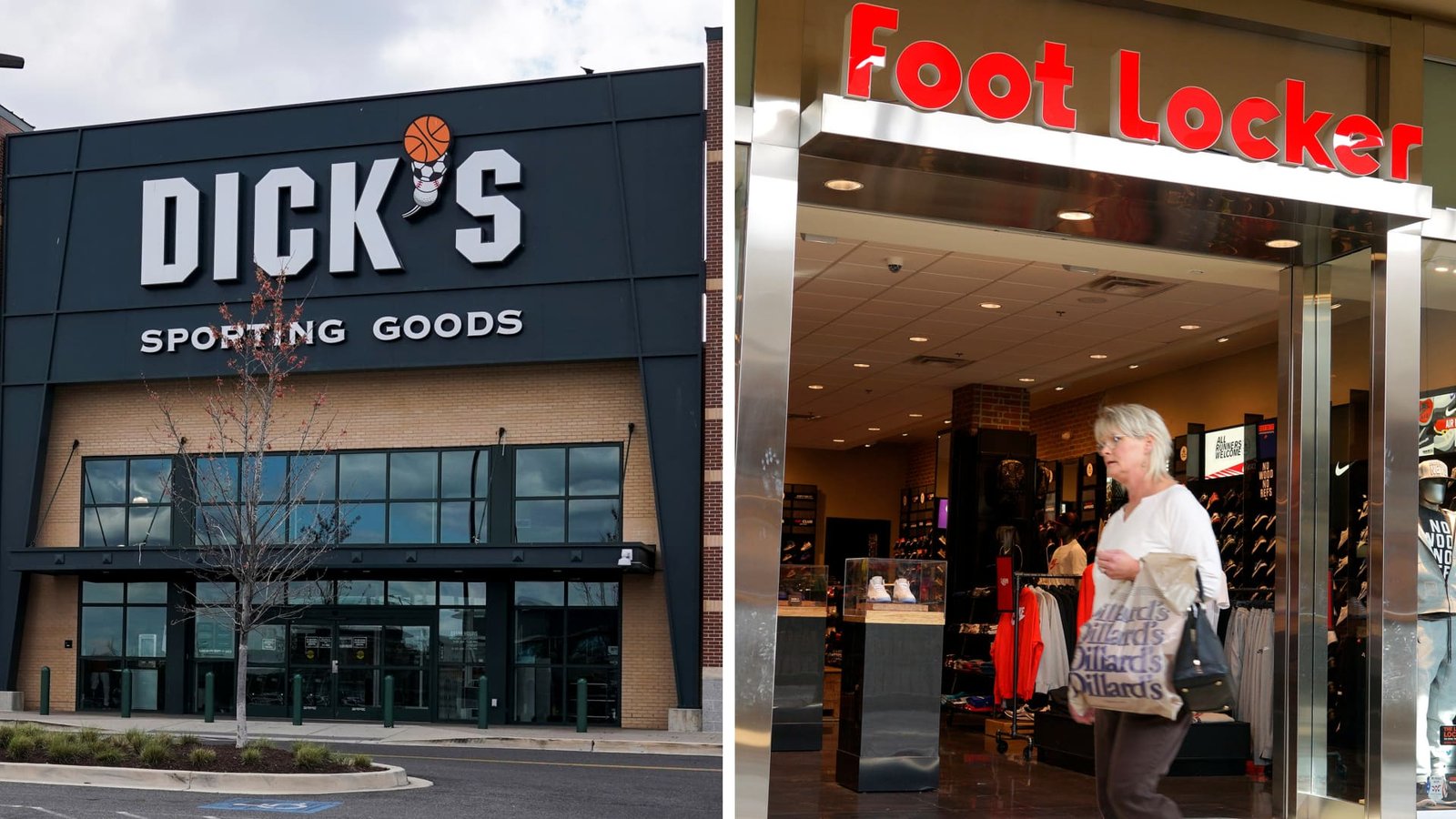 Foot Locker returns to growth but weighs on Dick's Sporting Goods as earnings miss