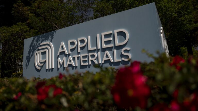 Applied Materials is among the stocks reporting next week with earnings momentum