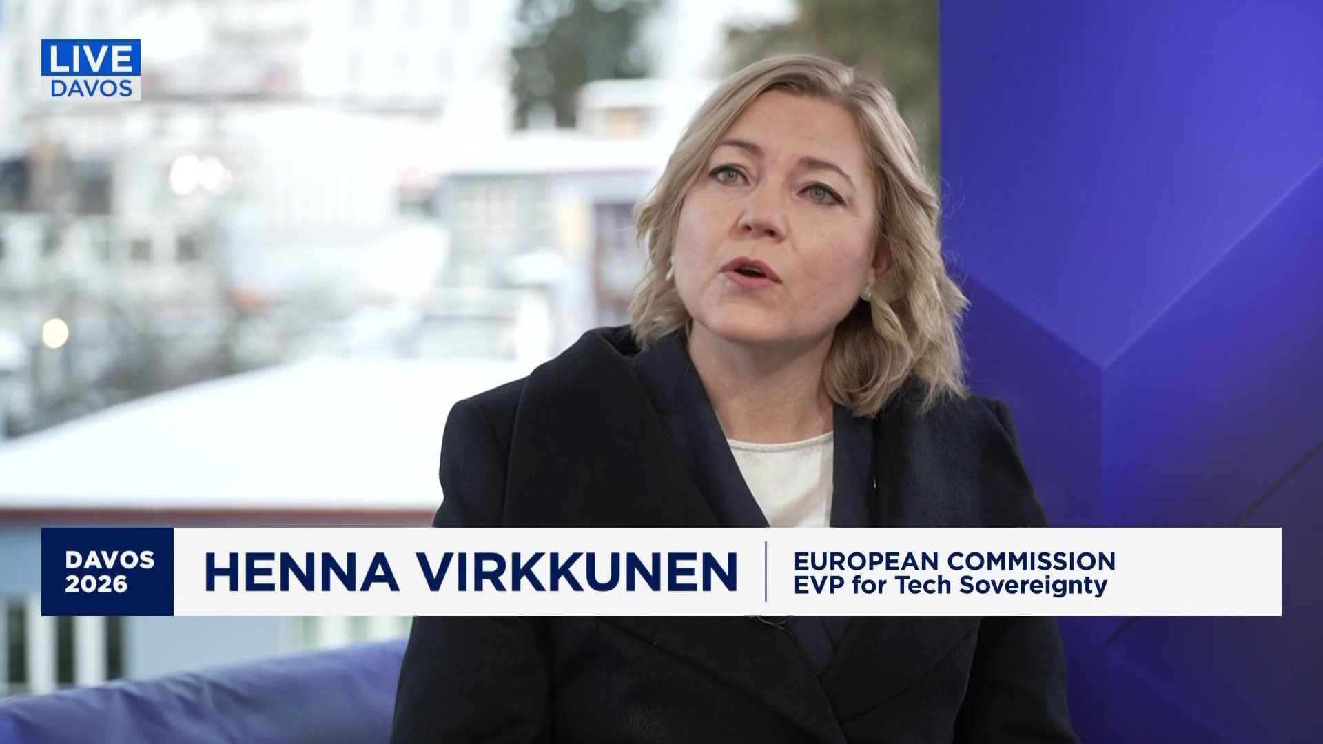 European Tech Commissioner: Europe needs to act with speed