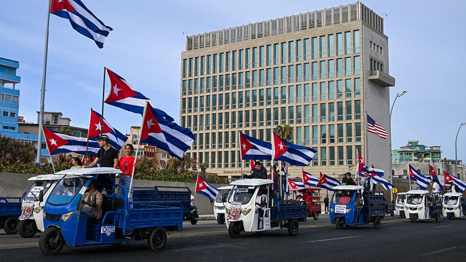CIA chief makes historic trip to Cuba as US blockade chokes island's energy supplies