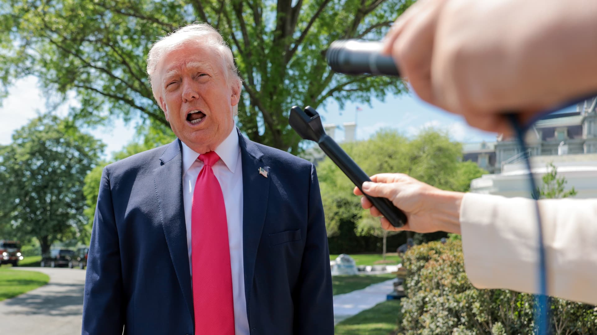 Trump says 'Iran wants to make a deal, but I'm not satisfied with it'