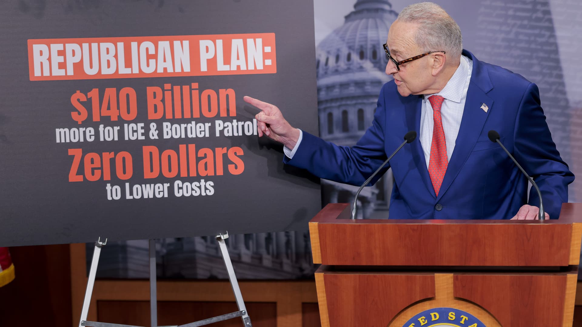 Trump ballroom, 'slush fund' are flashpoints as Senate takes up DHS funding bill