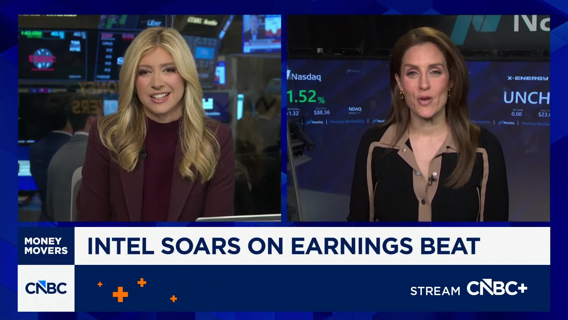 Intel soars on blowout Q1, guidance: AI boom fuels chipmaker's results