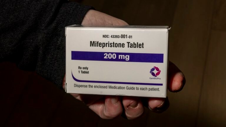 Supreme Court temporarily blocks mail ban on abortion pill Mifepristone