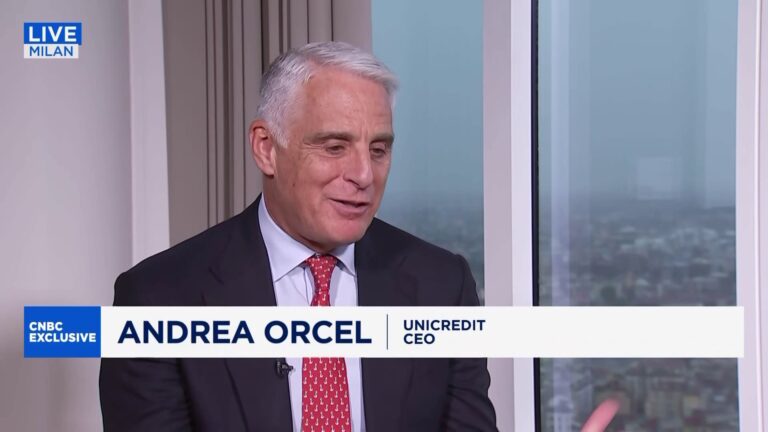 UniCredit CEO: Taking control of Commerzbank is 'not the expected scenario'
