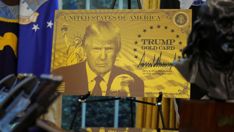 Trump's $1 million 'Gold Card' fails to catch on among the world's wealthy