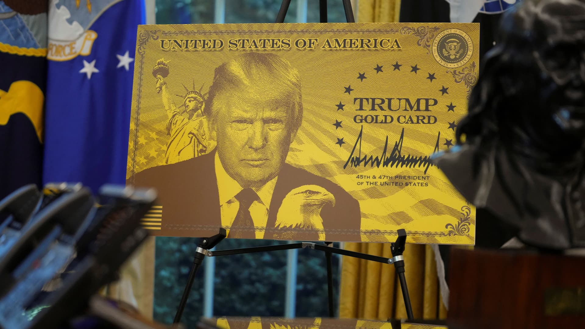 Trump's $1 million 'Gold Card' fails to catch on among the world's wealthy