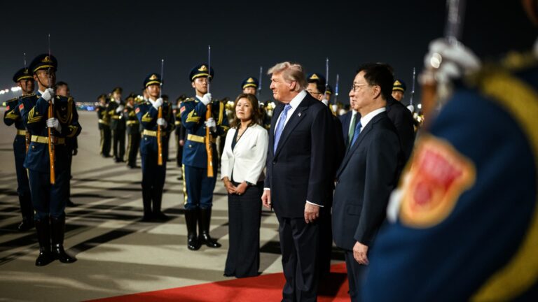 Asia-Pacific stocks eye higher open as Trump lands in Beijing for high-stakes Xi meeting